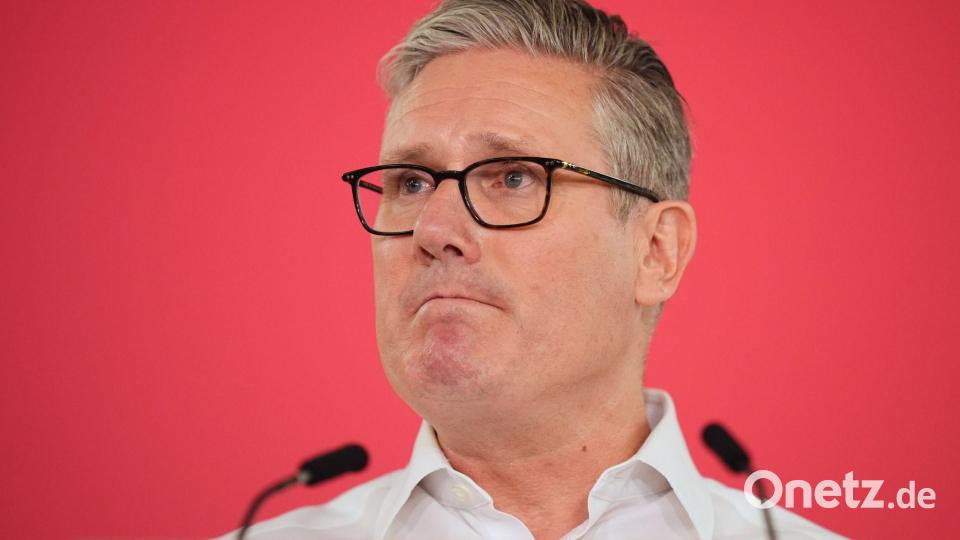 Seit der Niederlage bei den Kommunal- und Regionalwahlen steckt Premier Starmer in einer tiefen Krise. Bild: James Manning/PA Wire/dpa