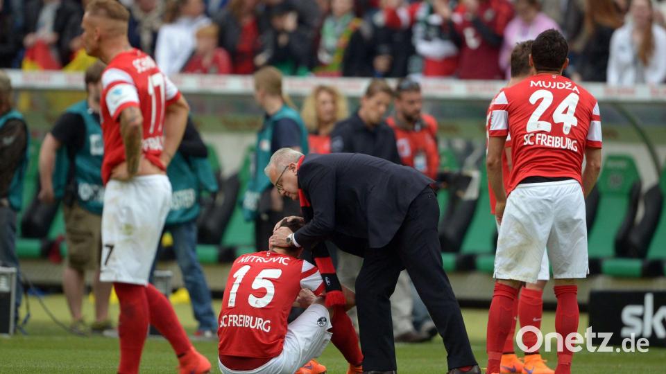 Freiburg stieg in der Saison 2014/2015 nach einer Niederlage am letzten Spieltag ab. (Archivbild) Bild: picture alliance / dpa