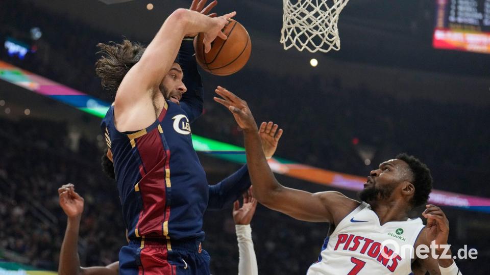 Die Cleveland Cavaliers konnten sich offensiv zu selten durchsetzen. Bild: Sue Ogrocki/AP/dpa