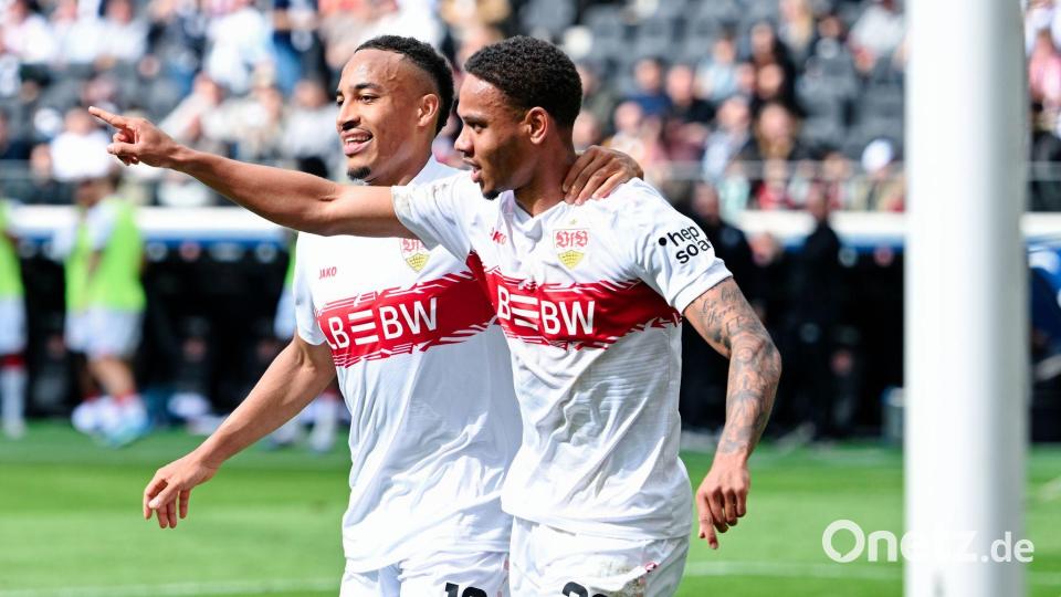 Der VfB Stuttgart machte den Einzug in die Königsklasse perfekt. Bild: Uwe Anspach/dpa