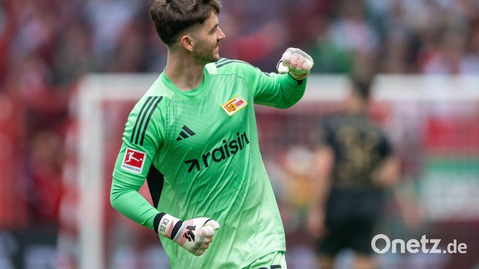 Bleibt Union Berlin erhalten: Ersatzkeeper Carl Klaus. Bild: Soeren Stache/dpa