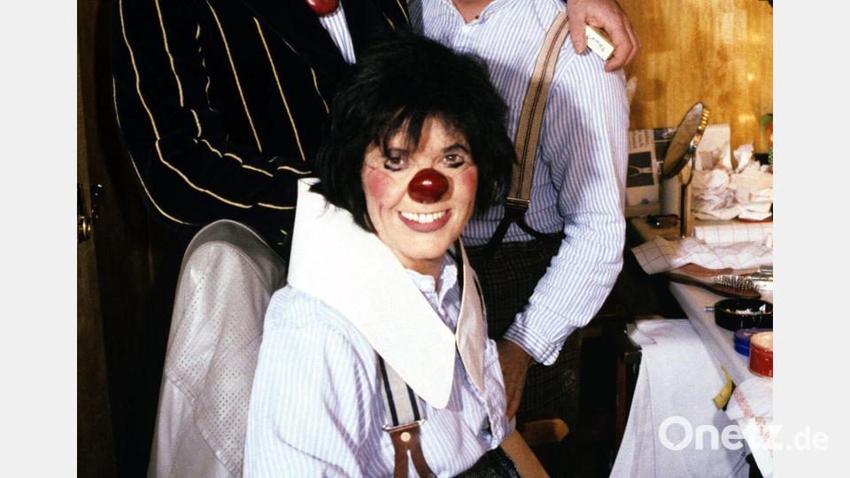 Auch Prominente traten über die Jahre in der Manege auf, wie Rita Süssmuth im Jahr 1986. Bild: Horst Ossinger/dpa