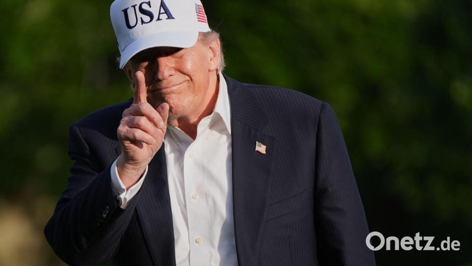 Trump erntet wegen des Entschädigungsfonds Kritik. (Archivbild) Bild: Jacquelyn Martin/AP/dpa