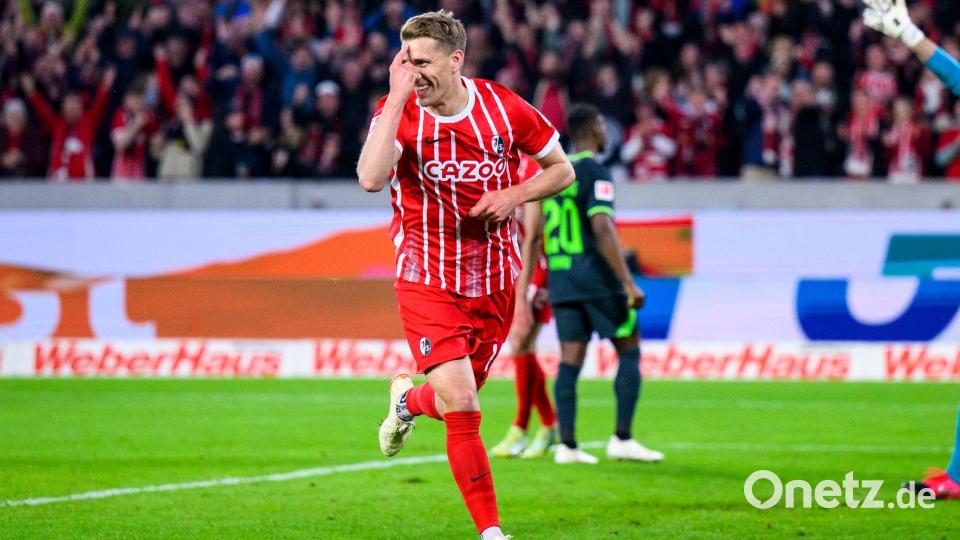 Wurde in dieser Saison von Vincenzo Grifo als Freiburger Rekordtorjäger abgelöst: Nils Petersen. (Archivbild) Bild: Tom Weller/dpa