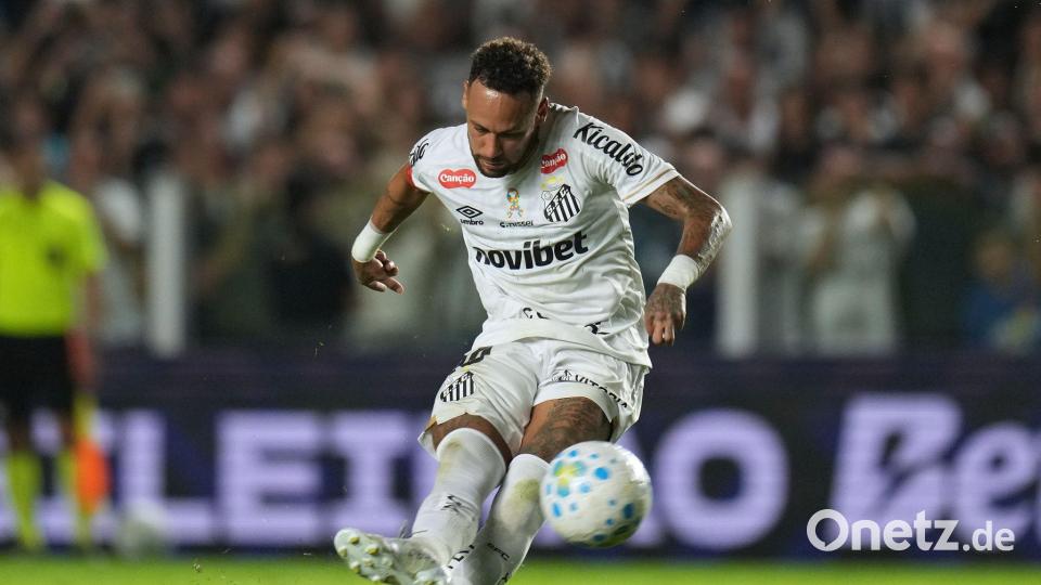 Neymar hofft auf eine Nominierung für Brasiliens WM-Kader. (Archivbild) Bild: Andre Penner/AP/dpa