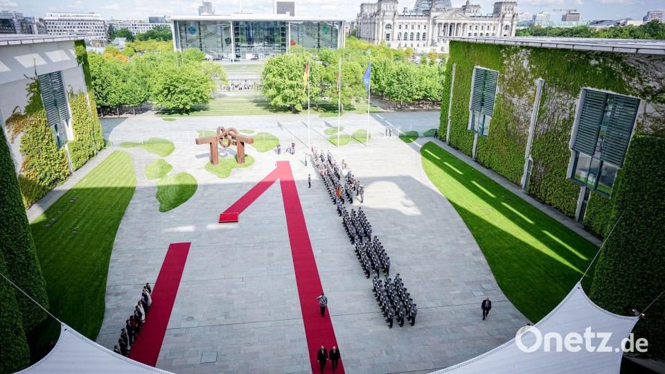Bulgariens Premier zu Besuch bei Merz Bild: Kay Nietfeld/dpa
