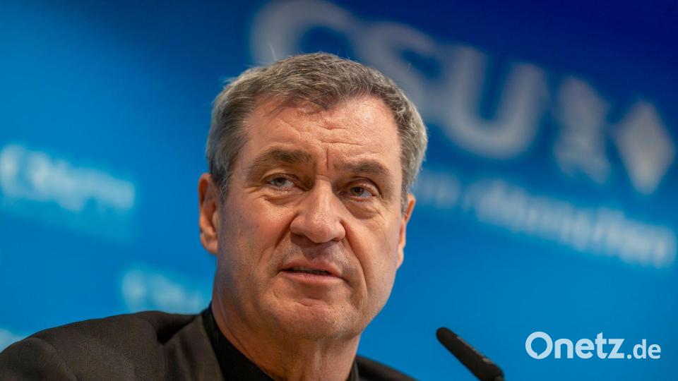 CSU-Chef Söder kann sich eine Verlängerung vorstellen. (Archivbild) Bild: Peter Kneffel/dpa