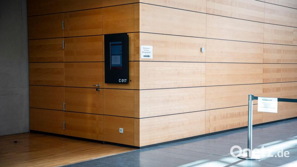 Die Verhandlung ist nicht öffentlich. Bild: Daniel Vogl/dpa