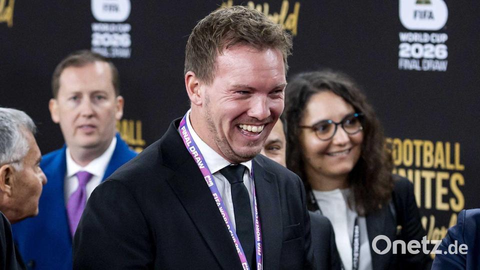 Bei der WM-Auslosung bekam Nagelsmann einen Turnier-Vorgeschmack. (Archivbild) Bild: Koen Van Weel/ANP/dpa