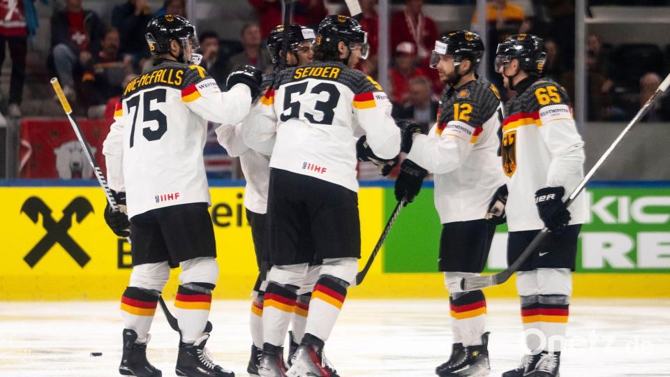 Weltklasse-Verteidiger Moritz Seider sorgt für die erste deutsche Führung bei der WM in der Schweiz. Bild: Andreas Becker/KEYSTONE/dpa