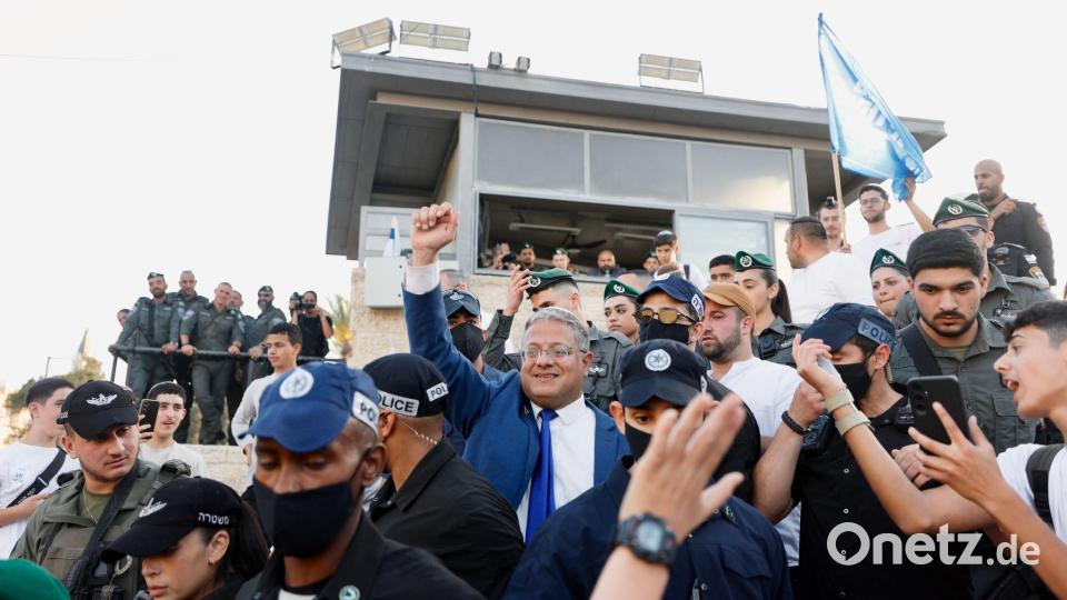 Der israelische Polizeiminister Itamar Ben-Gvir provozierte schon öfter. (Archivbild) Bild: Jamal Awad/dpa