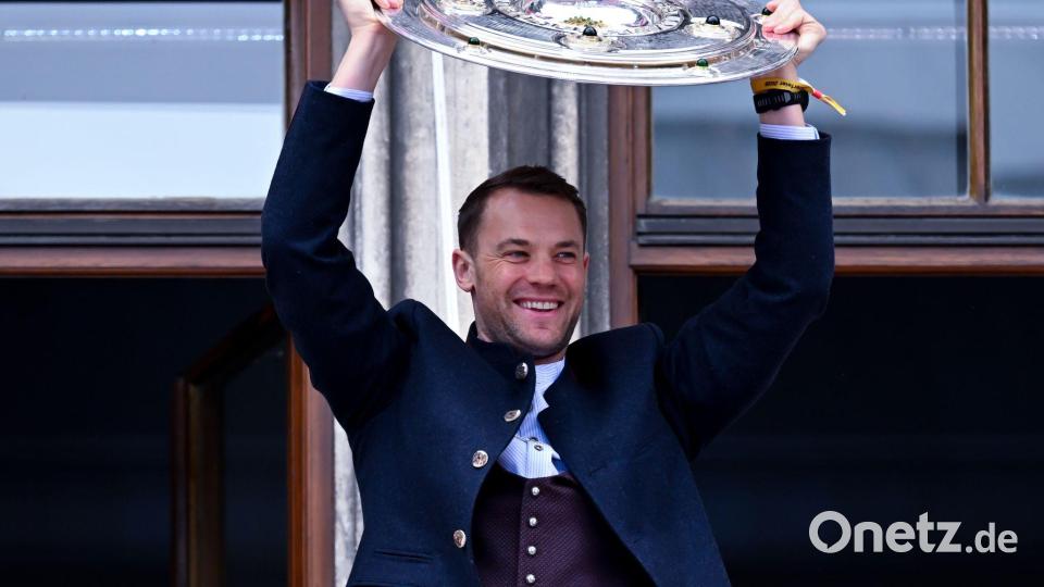 Den zweiten Pokal im Blick: Manuel Neuer vom FC Bayern. (Archivbild) Bild: Sven Hoppe/dpa