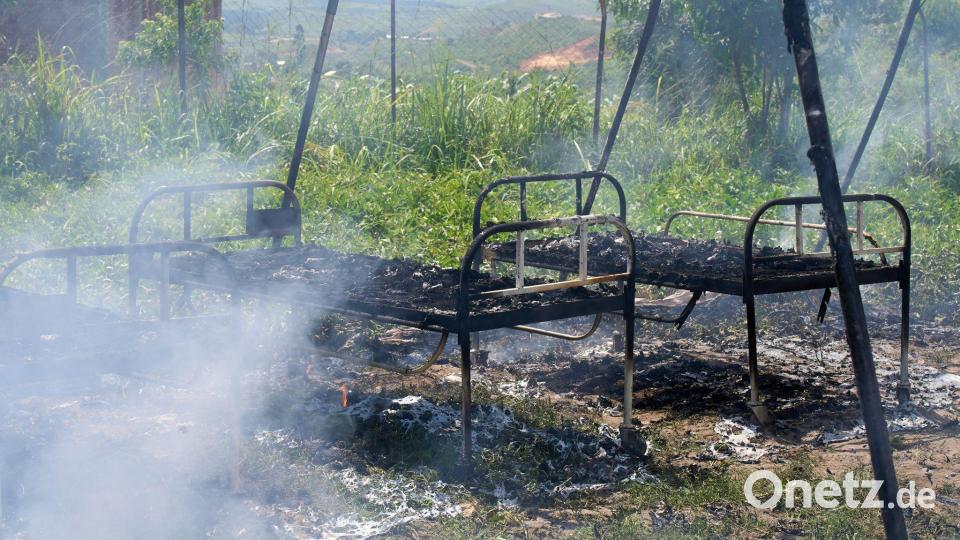 Der Ebola-Ausbruch begann laut der afrikanischen Gesundheitsbehörde Africa CDC im Kongo in der nordöstlichen Provinz Ituri, die an Uganda und den Südsudan grenzt. Bild: Dirole Lotsima Dieudonne/AP/dpa