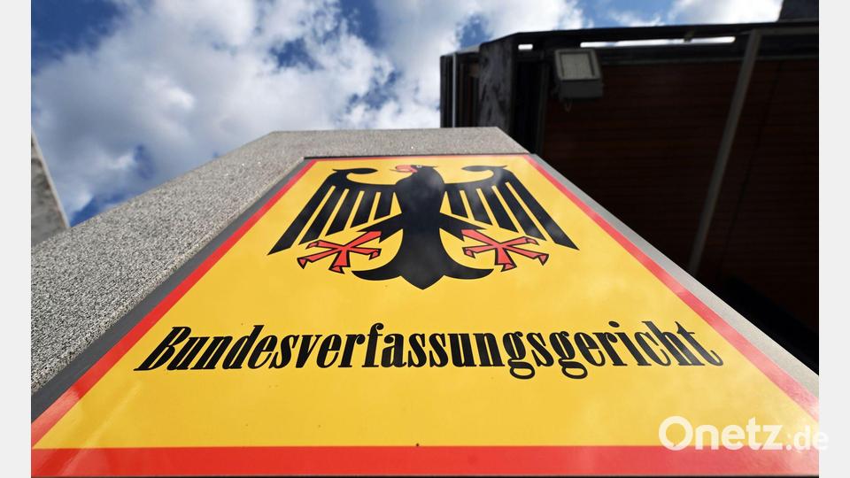 Das Bundesverfassungsgericht prüft auf Antrag, ob bestimmte Regelungen mit dem Grundgesetz vereinbar sind. (Archivbild) Bild: Uli Deck/dpa