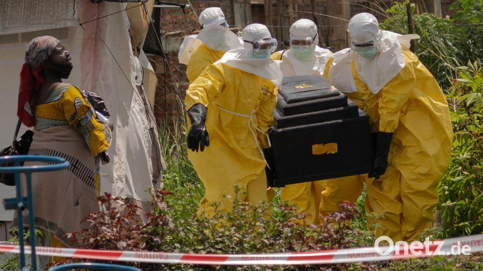 In der Demokratischen Republik Kongo breitet sich das gefährliche Virus aus. Bild: Moses Sawasawa/AP/dpa