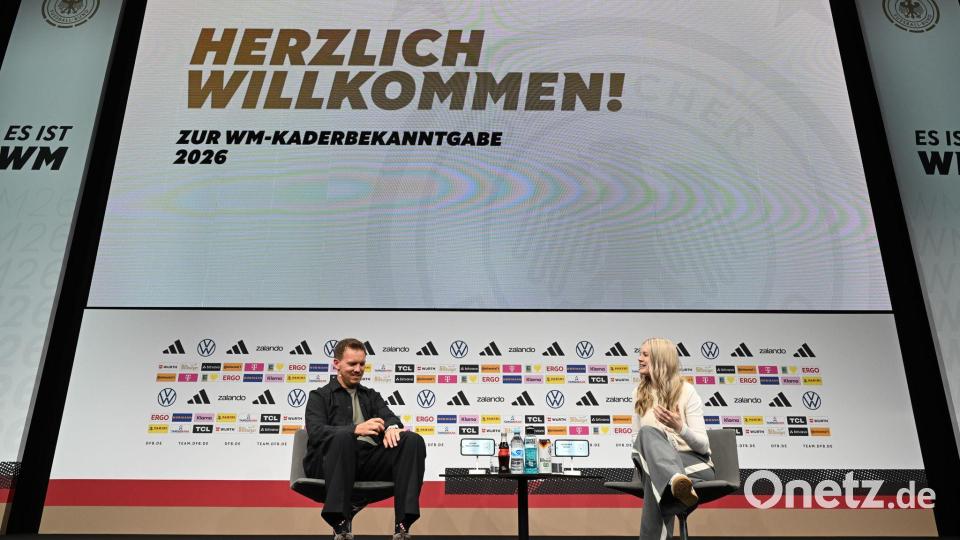 Julian Nagelsmann erklärte auch die Rückkehr von Manuel Neuer. Bild: Federico Gambarini/dpa