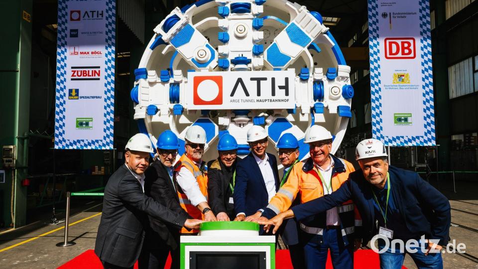 21 Kilometer Tunnel werden für die zweite S-Bahn-Stammstrecke durch den Münchner Untergrund getrieben. Bild: Philipp von Ditfurth/dpa