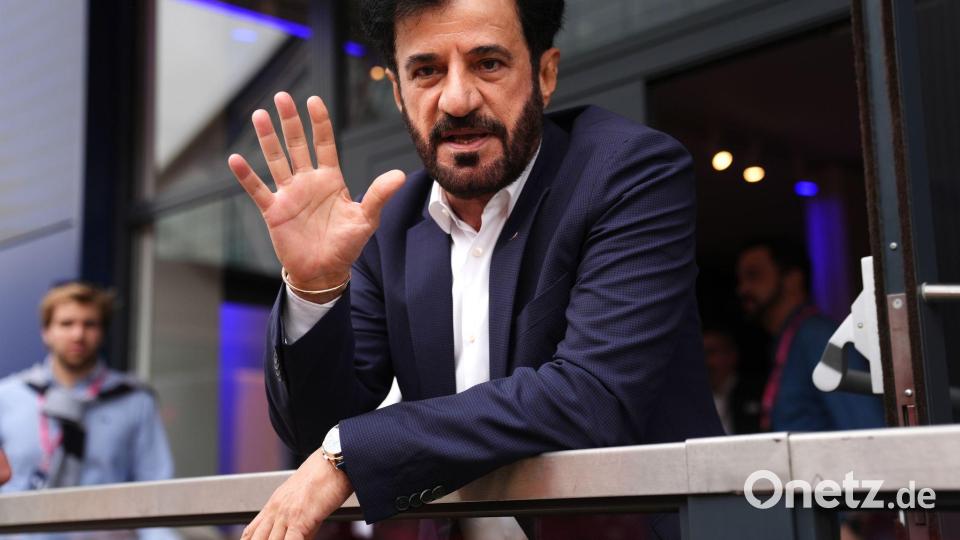 Fia-Boss Mohammed Ben Sulayem hat klare Vorstellungen zum V8-Comeback. (Archivbild) Bild: Bradley Collyer/PA Wire/dpa