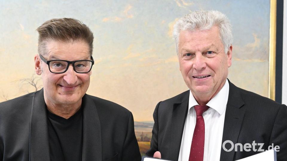 Pur-Frontmann Hartmut Engler bekommt eine hohe Auszeichnung. Bild: Franziska Kraufmann/dpa