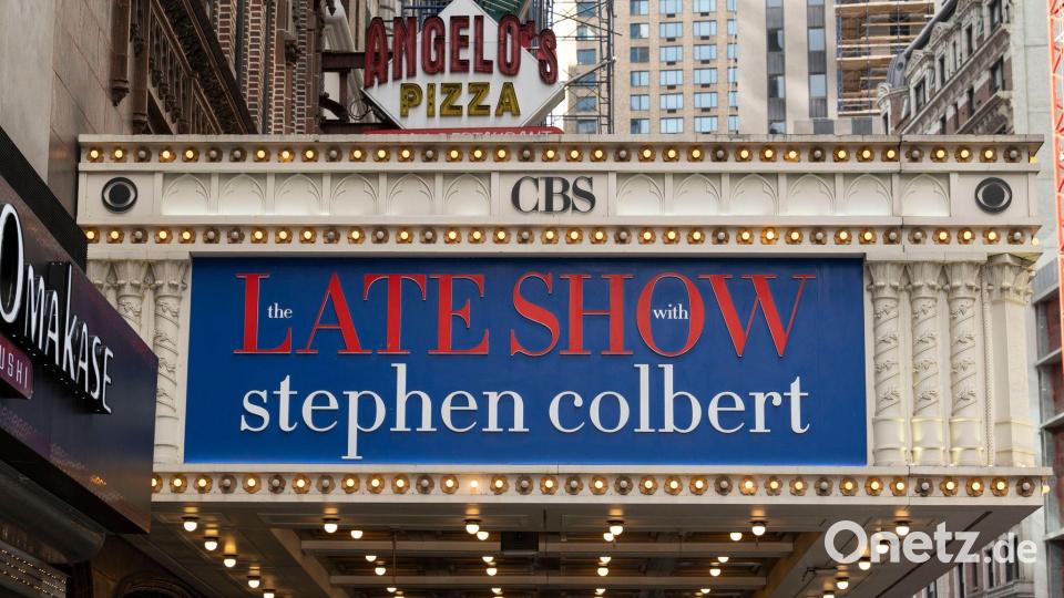 Die Late Show wurde in New York City produziert. Bild: Eric Acquaye/ZUMA Press Wire/dpa