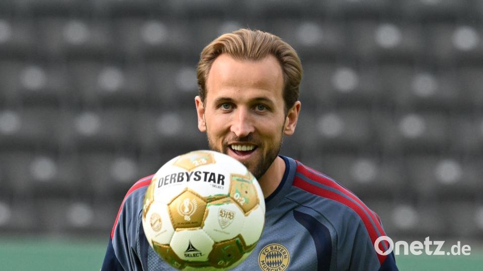 Harry Kane hat auf dem Weg ins Finale sieben der 14 Bayern-Tore erzielt. Bild: Soeren Stache/dpa