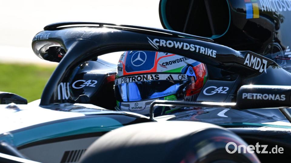 Nach dem Zoff im Sprint muss sich Antonelli im Pole-Kampf geschlagen geben. Bild: Jacques Boissinot/The Canadian Press/AP/dpa