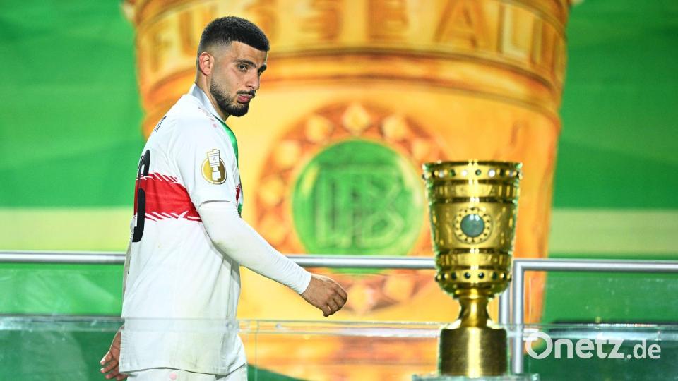 Titelverteidigung verpasst: Deniz Undav und der VfB Stuttgart Bild: Tom Weller/dpa