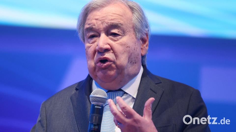 Erst Ende Januar 2026 warnte UN-Generalsekretär António Guterres erneut vor einem finanziellen Kollaps der Vereinten Nationen. (Archivbild) Bild: Gent Shkullaku/ZUMA Press Wire/dpa