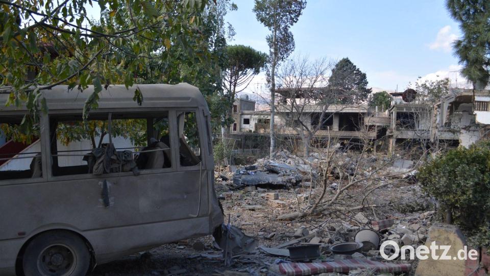 Israel hat seine Angriffe auf Ziele im Libanon wieder intensiviert. Bild: Maher Kamar/XinHua/dpa