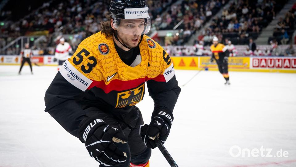 Kapitän Moritz Seider sprach nach dem WM-Aus Klartext. Bild: Andreas Becker/Keystone/dpa