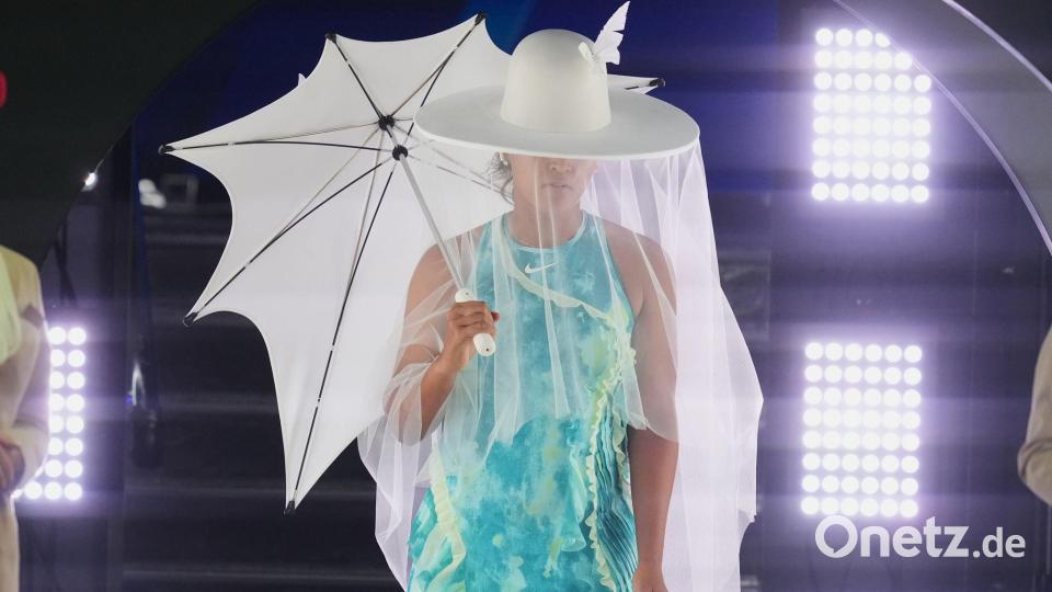 Auch bei den Australian Open sorgte Osaka mit ihrem Outfit für Schlagzeilen. (Archivbild) Bild: Asanka Brendon Ratnayake/AP/dpa