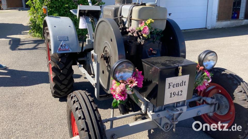 Der Fendt von 1942 aus Wendersreuth ist noch voll fahrtüchtig, obwohl er viel landwirtschaftliche Arbeit hinter sich hat. Bild: sl