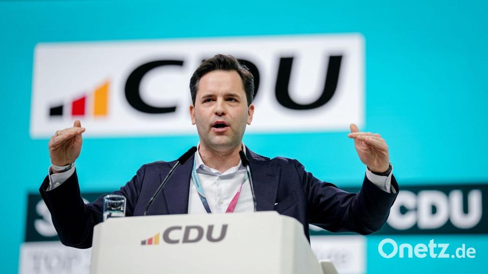 Der Junge-Union-Chef Johannes Winkel will Beamte in die Rentenreform einbeziehen. (Archivbild) Bild: Kay Nietfeld/dpa
