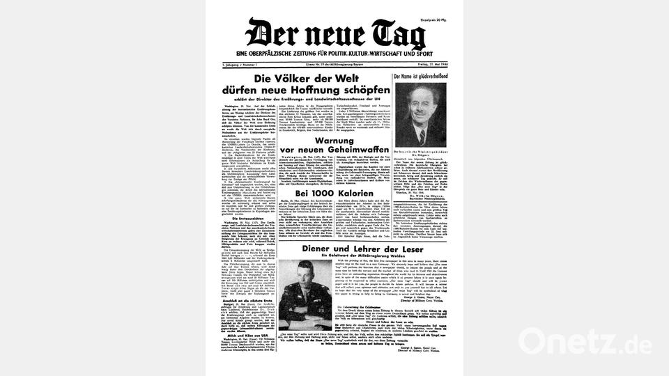„Der neue Tag“ übernimmt die „Amberger Zeitung“ und die „Sulzbach-Rosenberger Zeitung“. Später folgen die „Eschenbach-Auerbacher Volkszeitung“ (1969), die „Kemnather Zeitung“ (1970) und 1972 auch die „Neunburger Zeitung“ und die Oberviechtacher „Grenz-Warte“. Bild: NT-Archiv