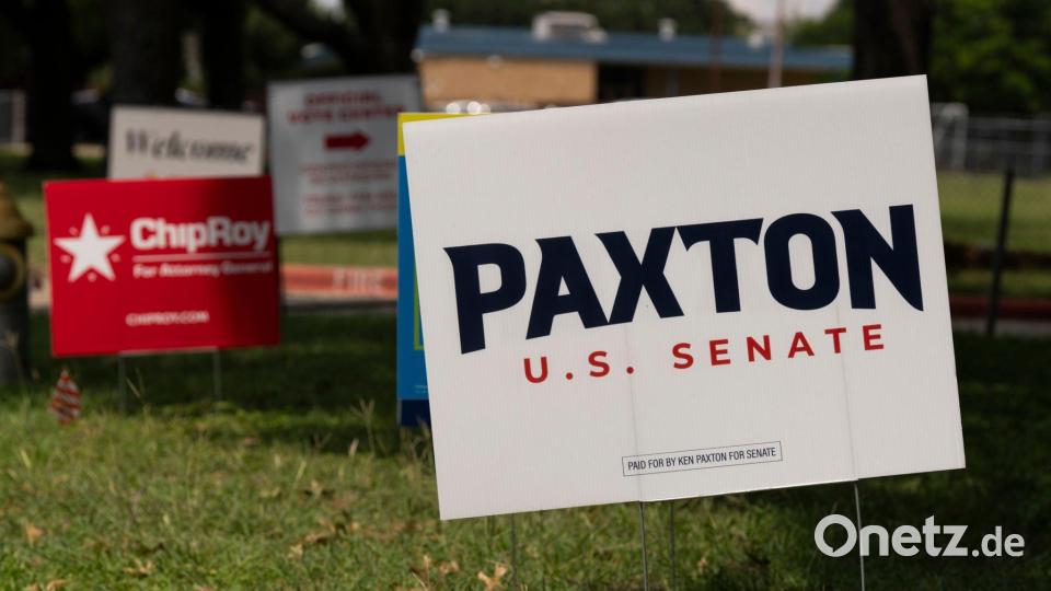Paxton setzt sich gegen Cornyn durch. Bild: Gabriela Passos/AP/dpa