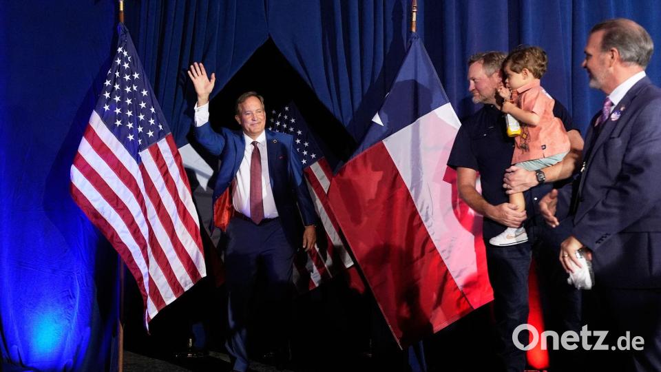 Paxton gewinnt Vorwahl in Texas. Bild: Tony Gutierrez/AP/dpa