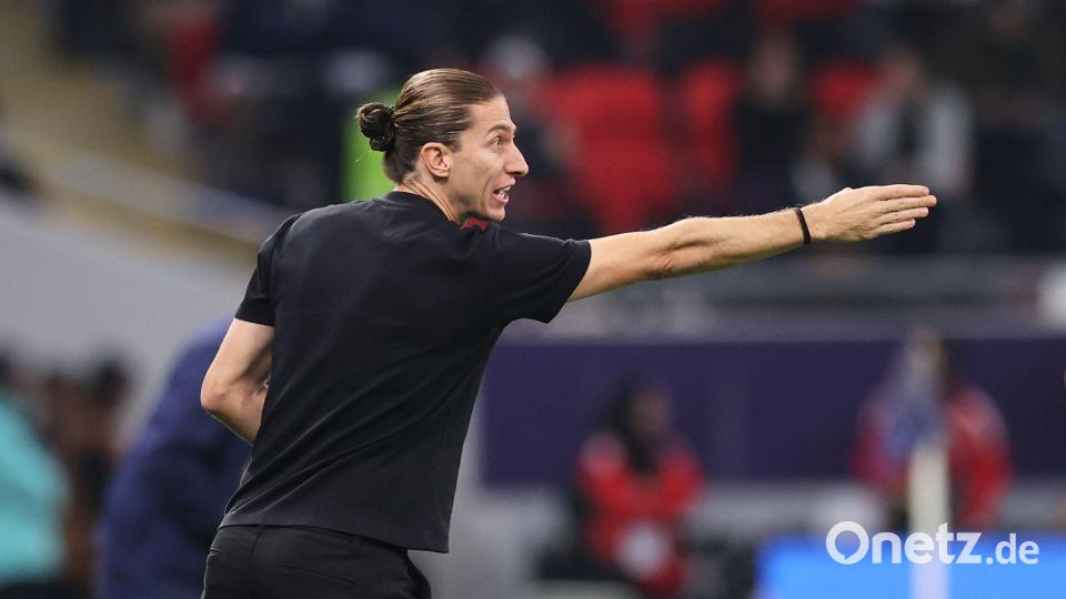 Nach Medienberichten verhandelt Bayer Leverkusen mit Filipe Luis. (Archivbild) Bild: Hussein Sayed/AP/dpa