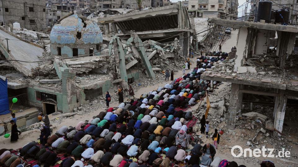 Opferfest im Gazastreifen Bild: Abdel Kareem Hana/AP/dpa