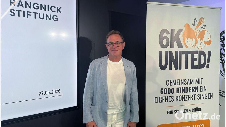 ÖFB-Teamchef Ralf Rangnick ist großer Musikliebhaber und setzt sich als Stifter für Bildungsprojekte ein. Bild: Matthias Röder/dpa