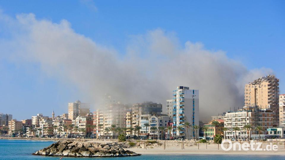 Israels Ministerpräsident hat eine Verstärkung der Offensive im Libanon angekündigt. (Archivbild) Bild: Ali Hashisho/XinHua/dpa
