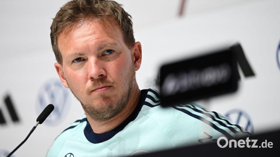 Bundestrainer Julian Nagelsmann will bei Neuer kein Risiko eingehen. Bild: Federico Gambarini/dpa