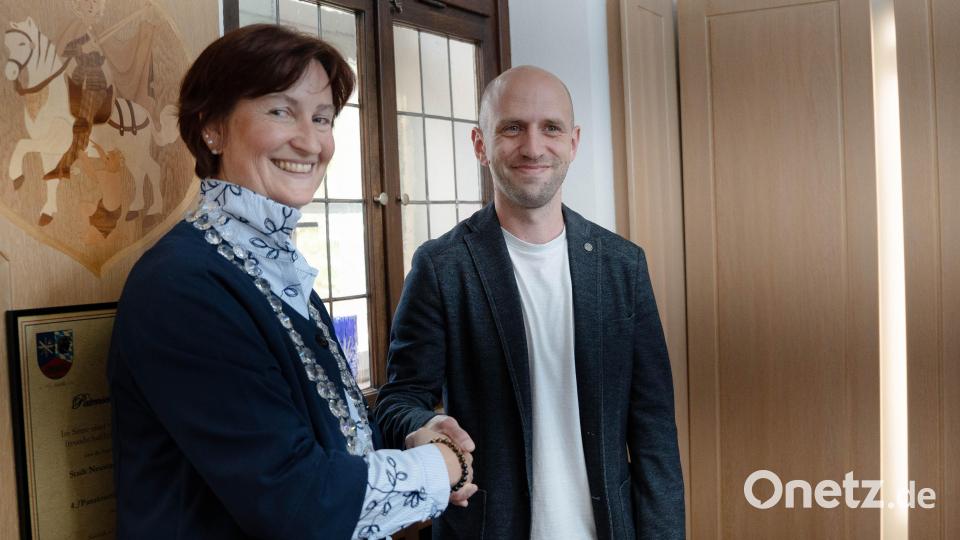 Vereidigung von Stadtrat Felix Steghöfer. Bild: Gabi Schönberger