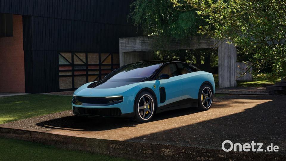 Das Design des neuen Ferrari Luce ist umstritten. Bild: Ferrari/PA Wire/dpa