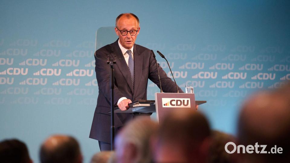 „Deutschland hat die Kraft für einen neuen Aufbruch“, betont Bundeskanzler Friedrich Merz (CDU). Bild: Bernd Thissen/dpa