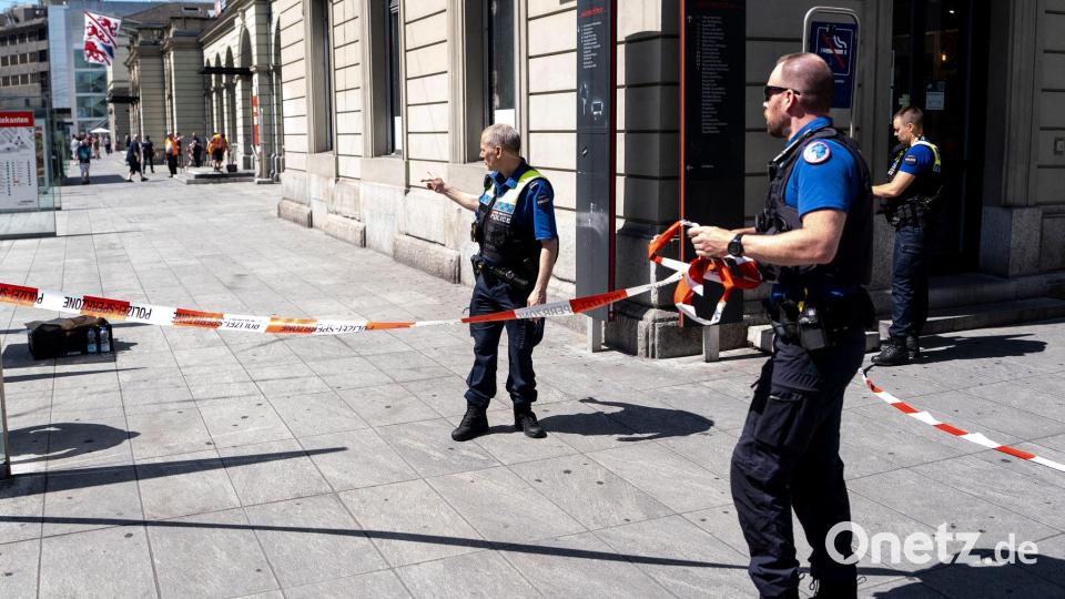 Drei Menschen wurden verletzt. Bild: Claudio Thoma/KEYSTONE/dpa