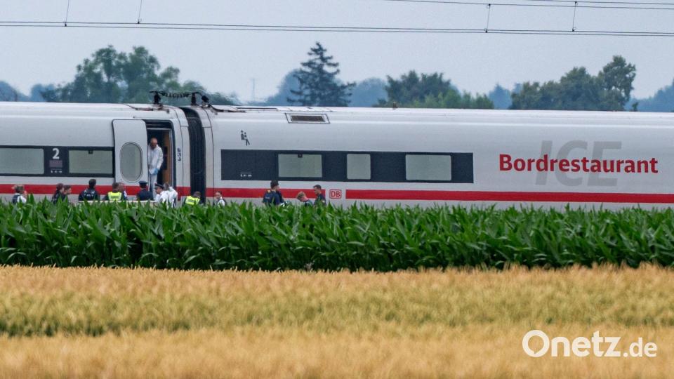 Knapp ein Jahr nach einem Axtangriff in einem ICE in Niederbayern beginnt der Prozess gegen den Beschuldigten. (Symbolfoto) Bild: Armin Weigel/dpa
