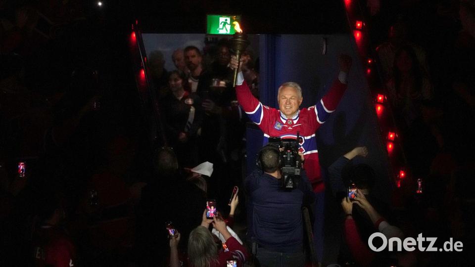 Claude Lemieux wurde erst jüngst in Montreal von den Fans gefeiert. (Archivbild) Bild: Christinne Muschi/The Canadian Press/AP/dpa