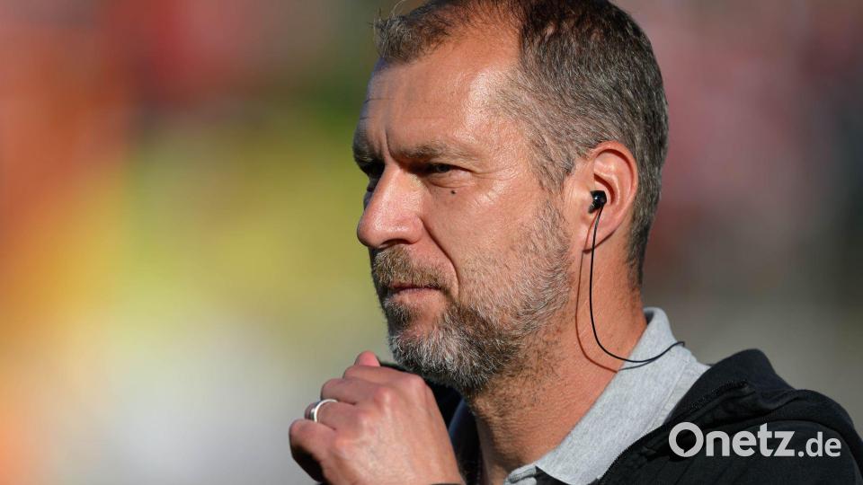 Trainer Jochen Seitz von Lok Leipzig will endlich den Aufstieg in die 3. Liga schaffen. Bild: Hendrik Schmidt/dpa