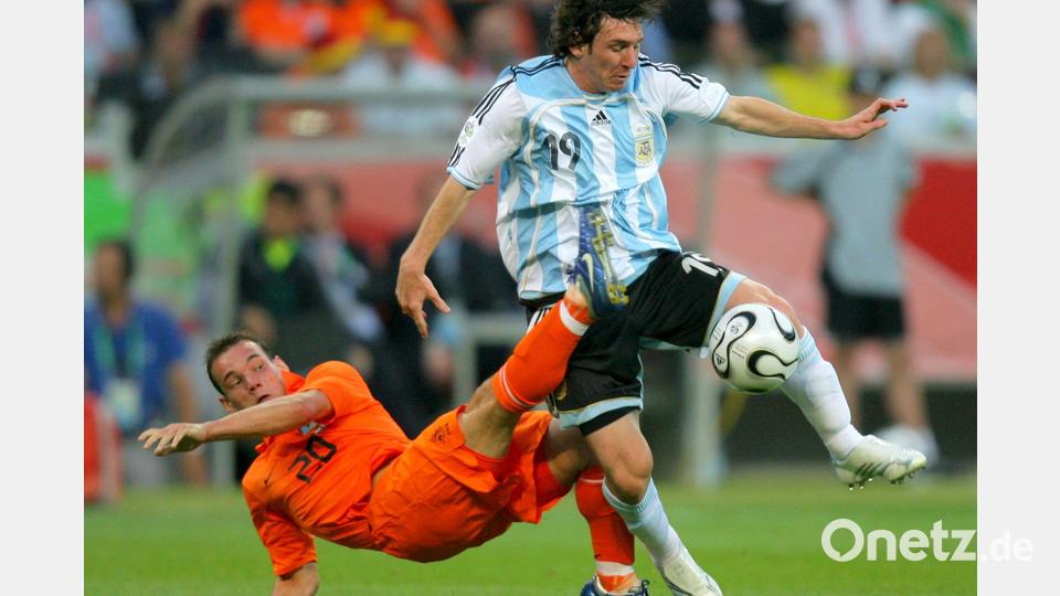 Messi ist WM-Rekordspieler mit 26 Einsätzen. (Archivbild) Bild: Arne Dedert/dpa