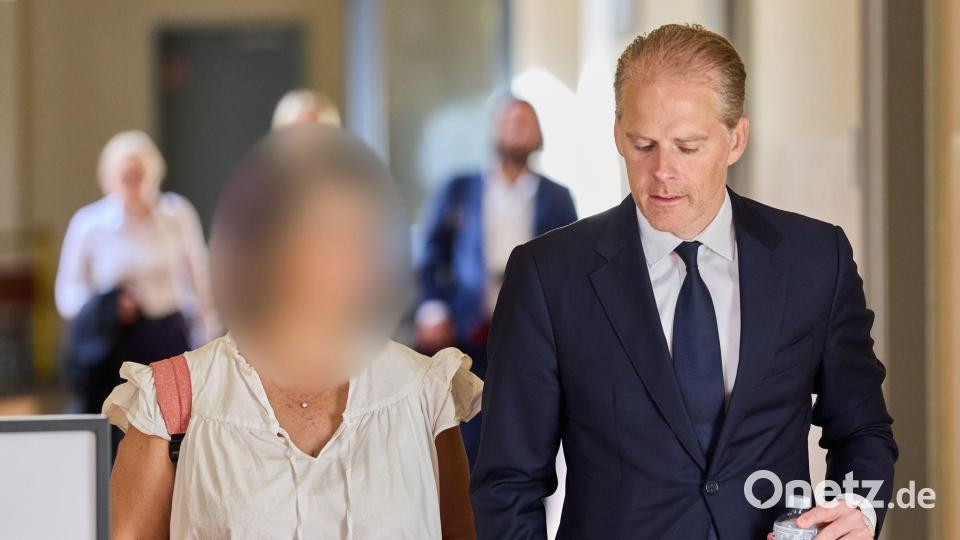 Die unter dem fiktiven Namen bekannte Zeugin „Olga“ erschien vor Gericht. Bild: Georg Wendt/dpa